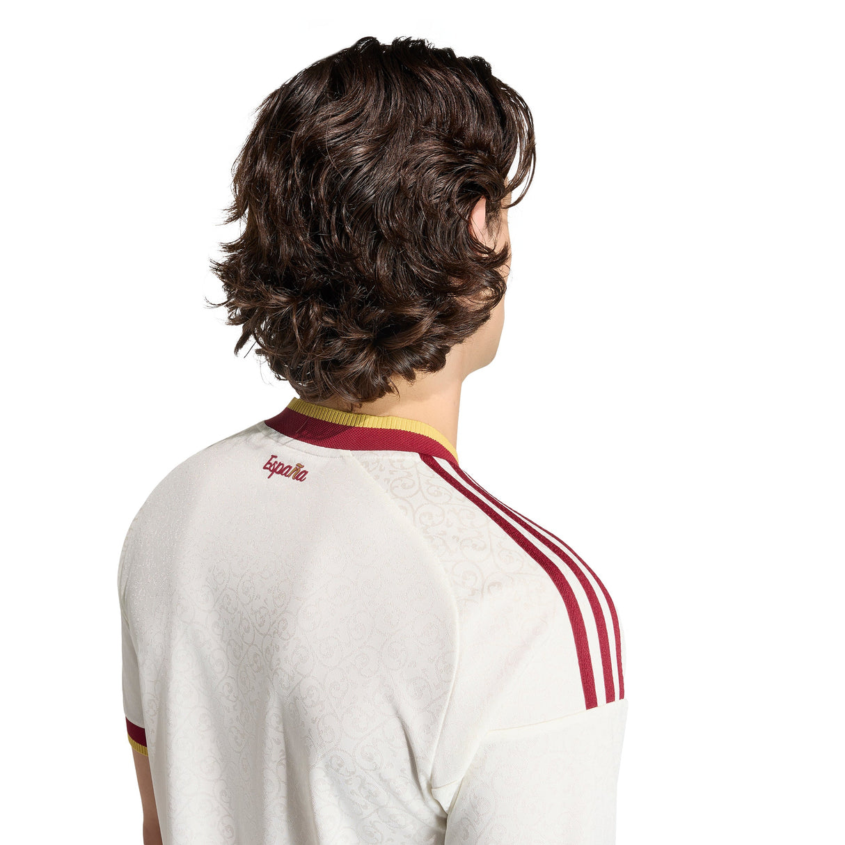 adidas Spain Away Authentic Men's Soccer Jersey 2026 - White - Best Buy Soccer
