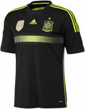 adidas Spain Away Jersey 14 Black/Yel - Best Buy Soccer