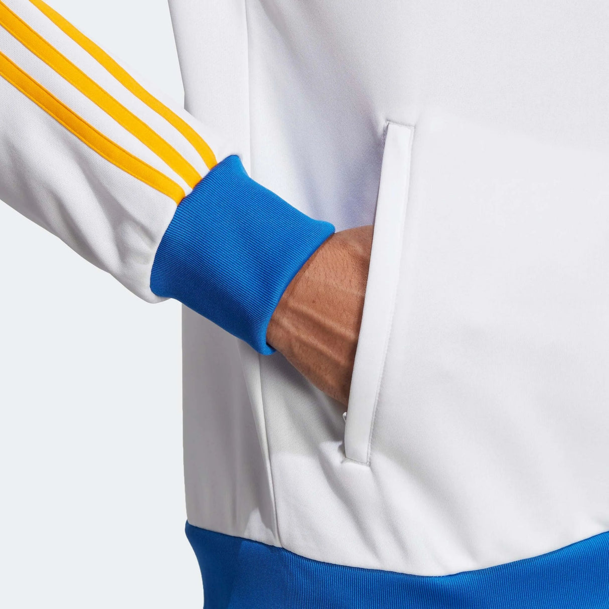 adidas Tigres UANL DNA Track Top - White/Blue/Gold - Best Buy Soccer