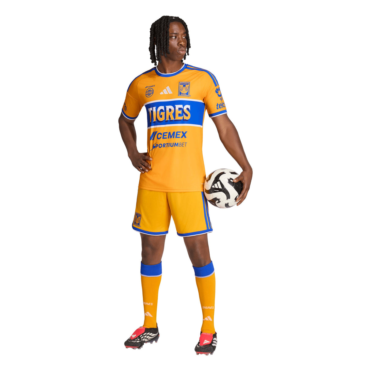 adidas Tigres UANL Home Men's Soccer Jersey 26/27 - Gold - Best Buy Soccer