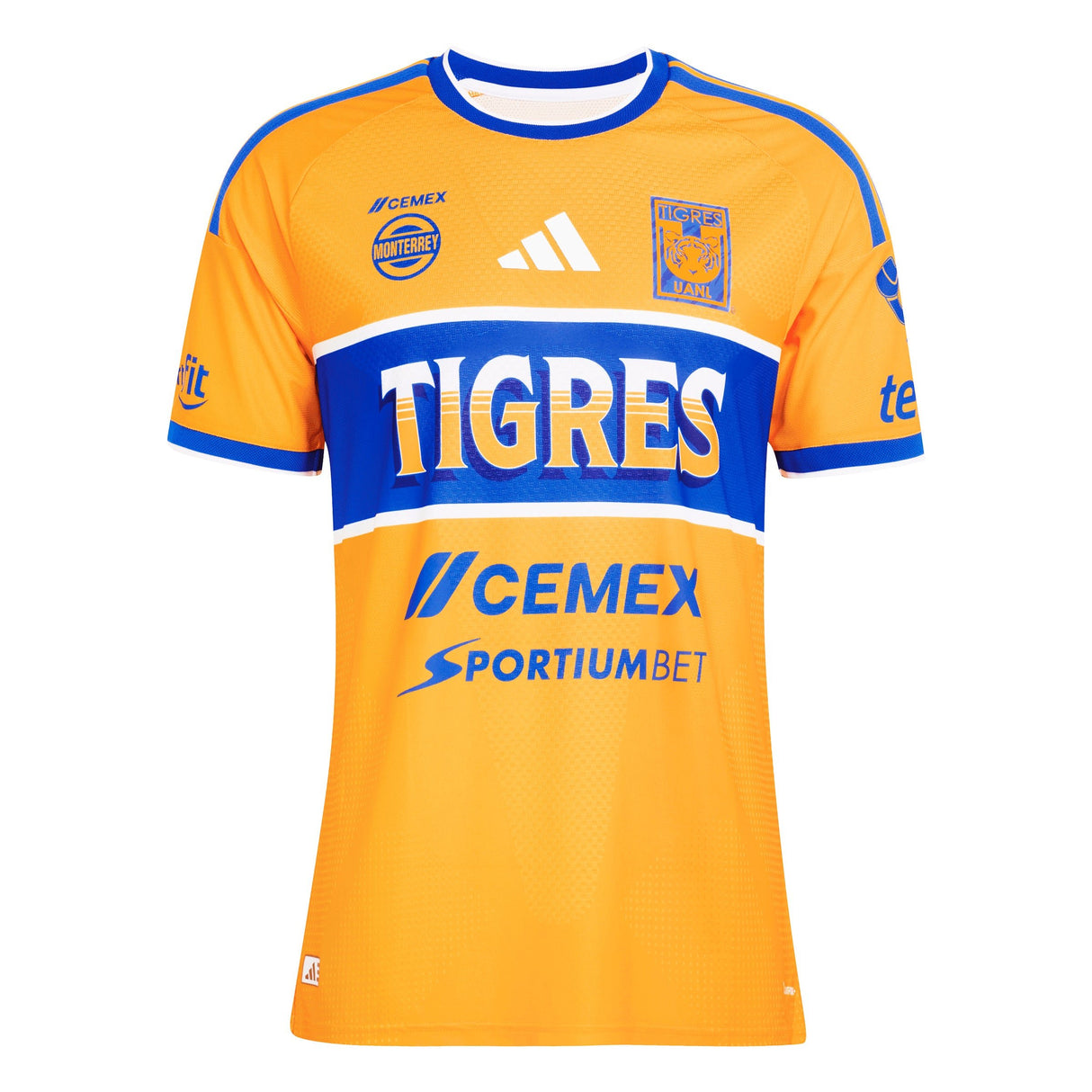 adidas Tigres UANL Home Men's Soccer Jersey 26/27 - Gold - Best Buy Soccer
