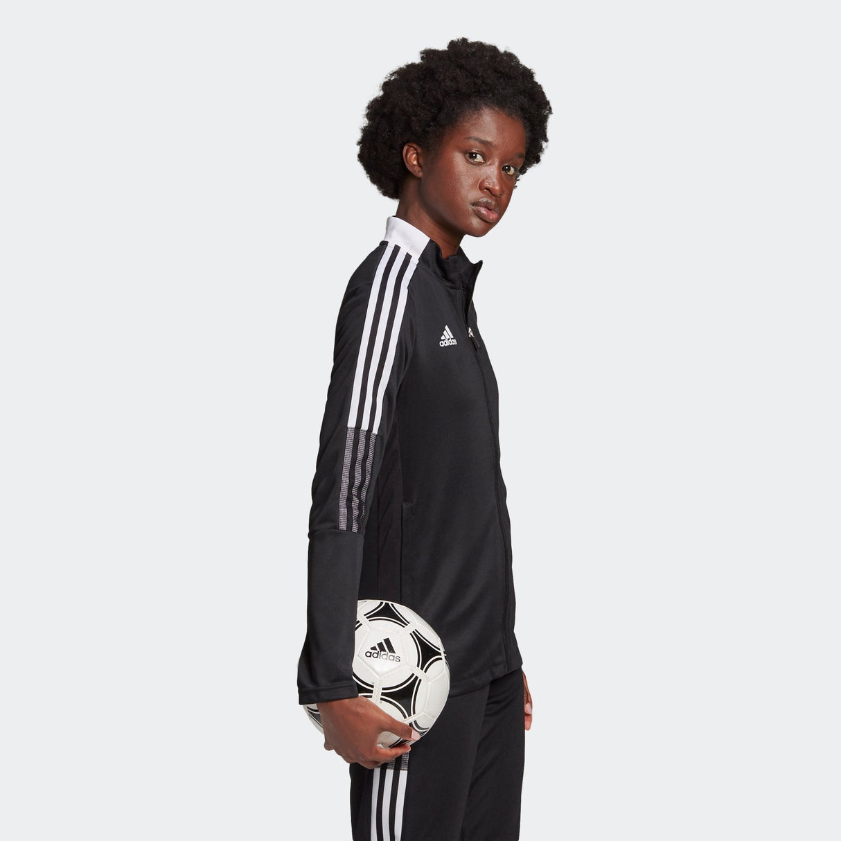 adidas Tiro 21 Women's Track Jacket Black - Best Buy Soccer