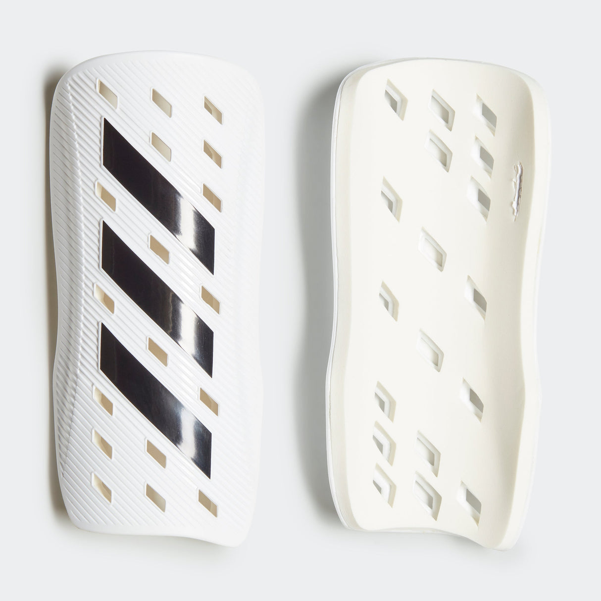 adidas Tiro Club Soccer Shin Guards - White/Black - Best Buy Soccer
