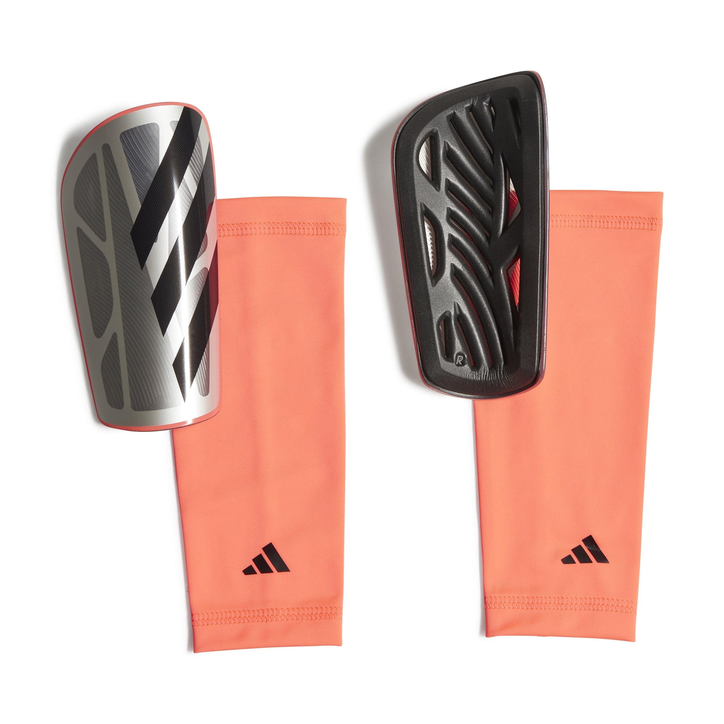 adidas Tiro League Shin Guards Platinium/Black/Carbon - Best Buy Soccer