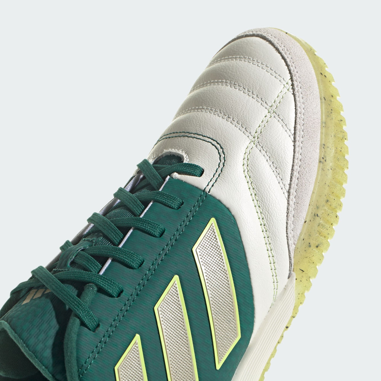 adidas Top Sala Competition Indoor Boots White/Green/Pulse Lime - Best Buy Soccer