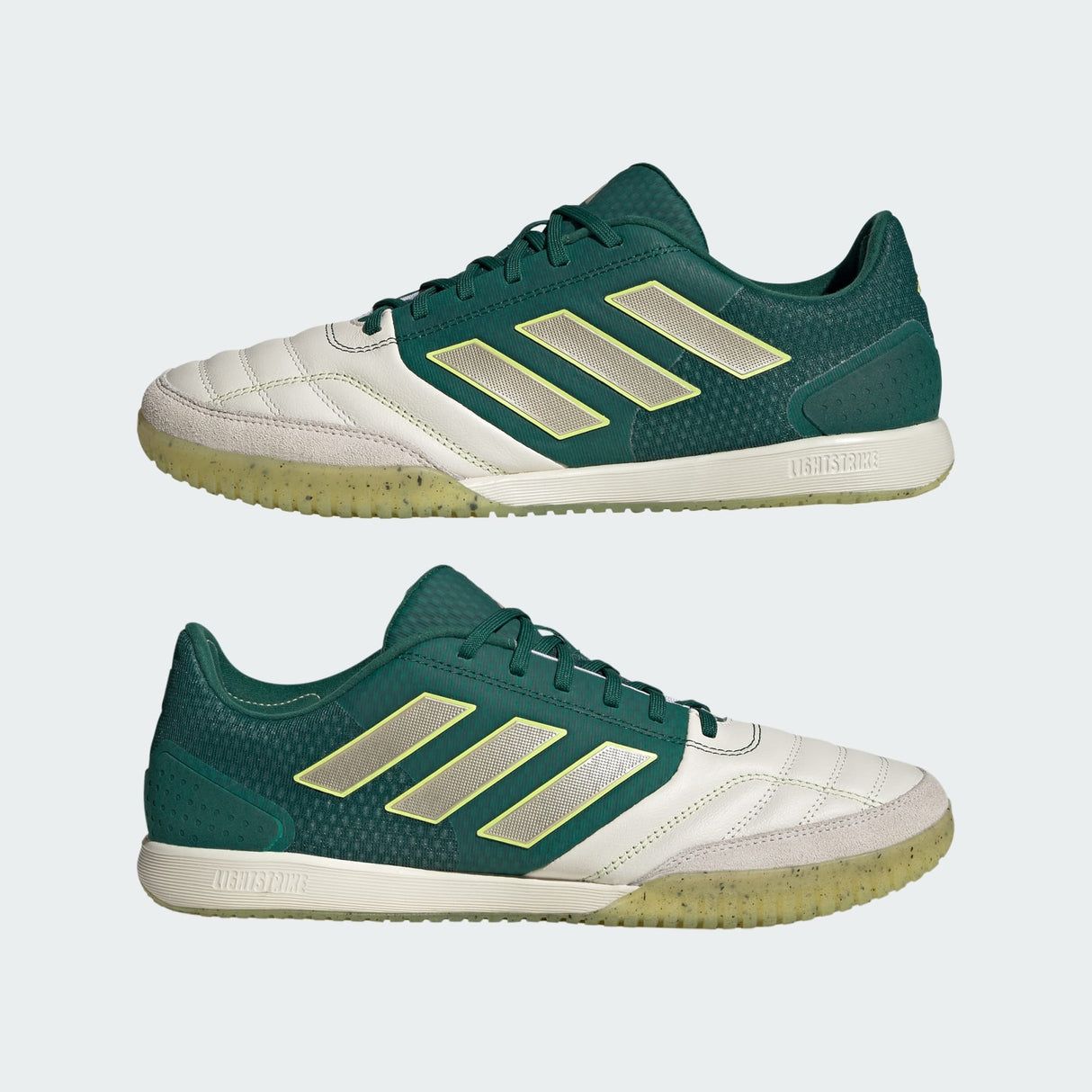 adidas Top Sala Competition Indoor Boots White/Green/Pulse Lime - Best Buy Soccer