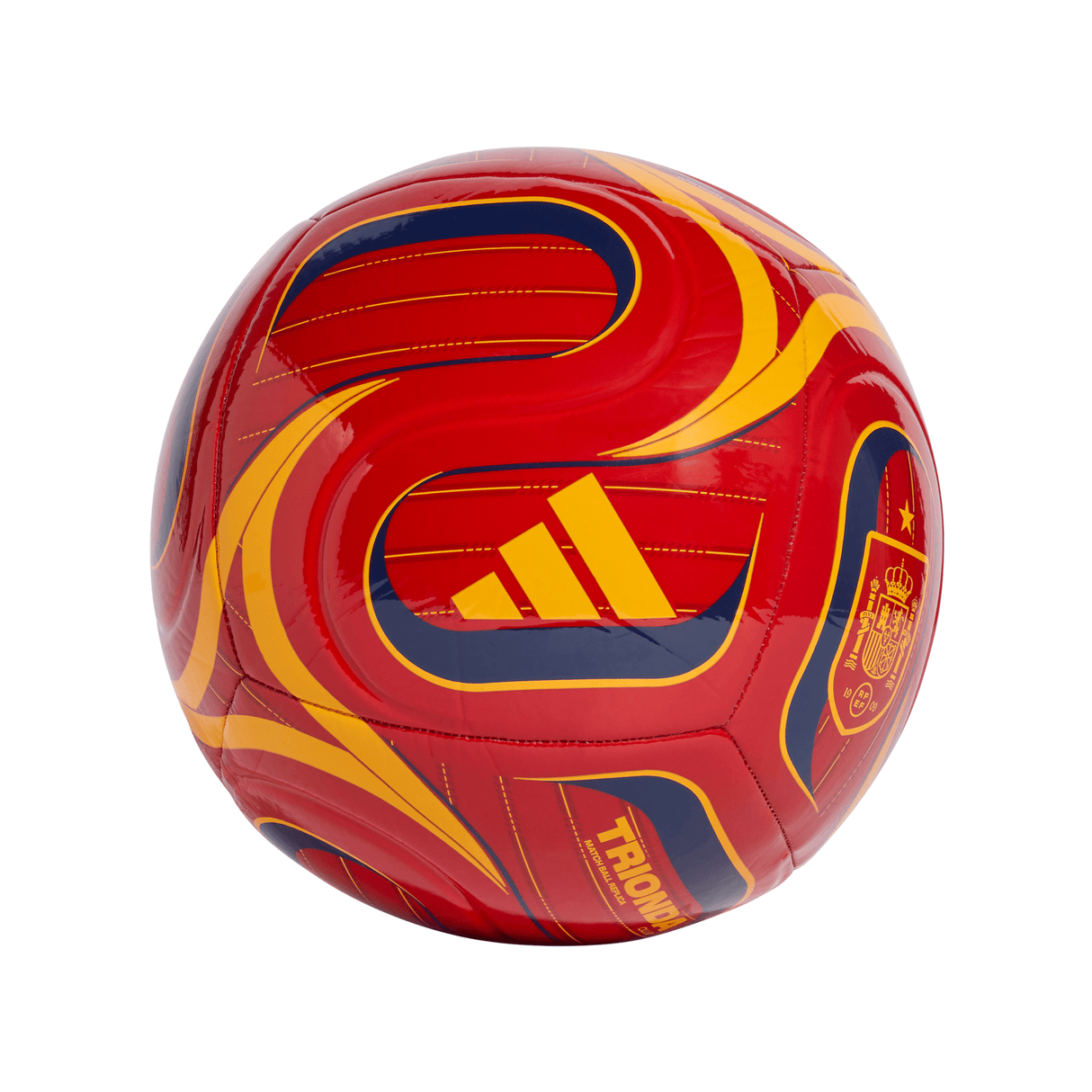 adidas Trionda Spain Home Club Soccer Ball - Red/Yellow - Best Buy Soccer