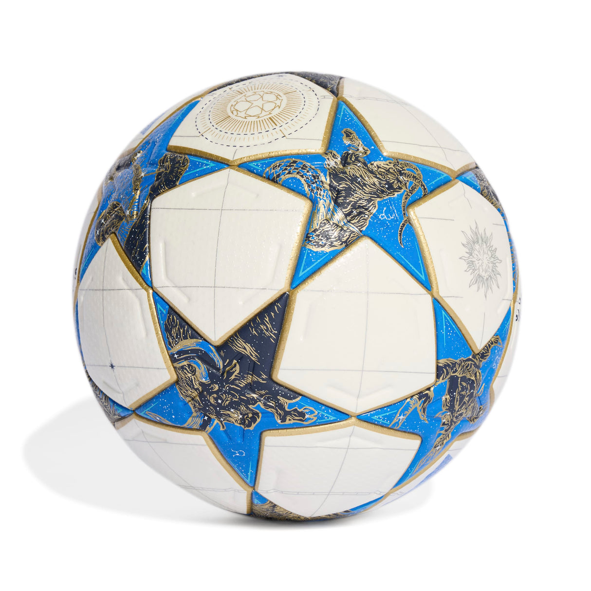 adidas UCL Pro League Stage Soccer Ball 25/26 - White/Blue/Gold - Best Buy Soccer