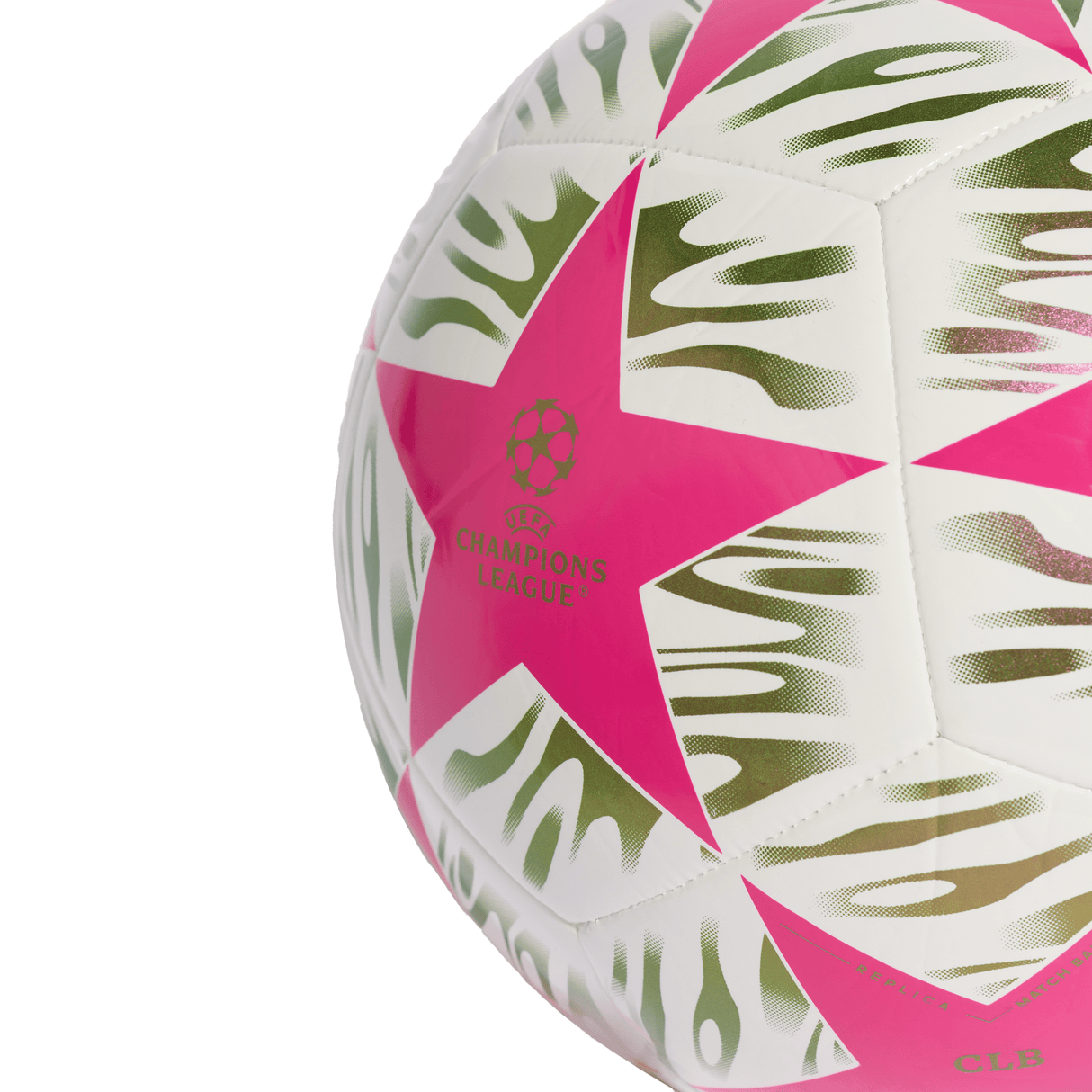 adidas UEFA Champions League Club Soccer Ball 25/26 - Pink/White - Best Buy Soccer