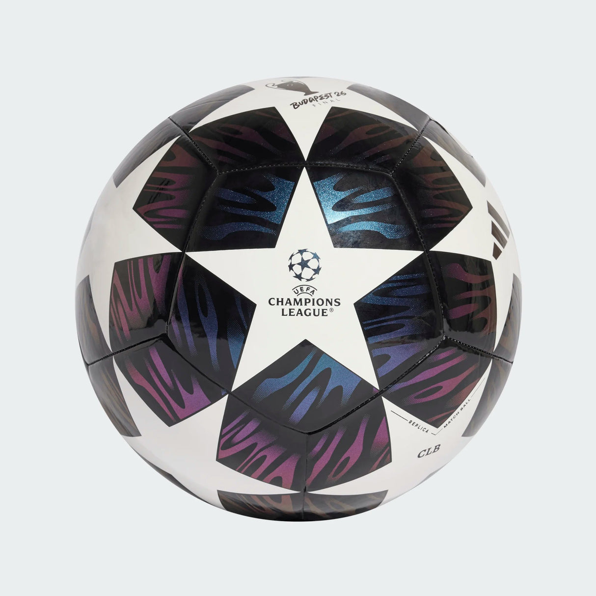 adidas UEFA Champions League Final Club Soccer Ball - Black/White - Best Buy Soccer