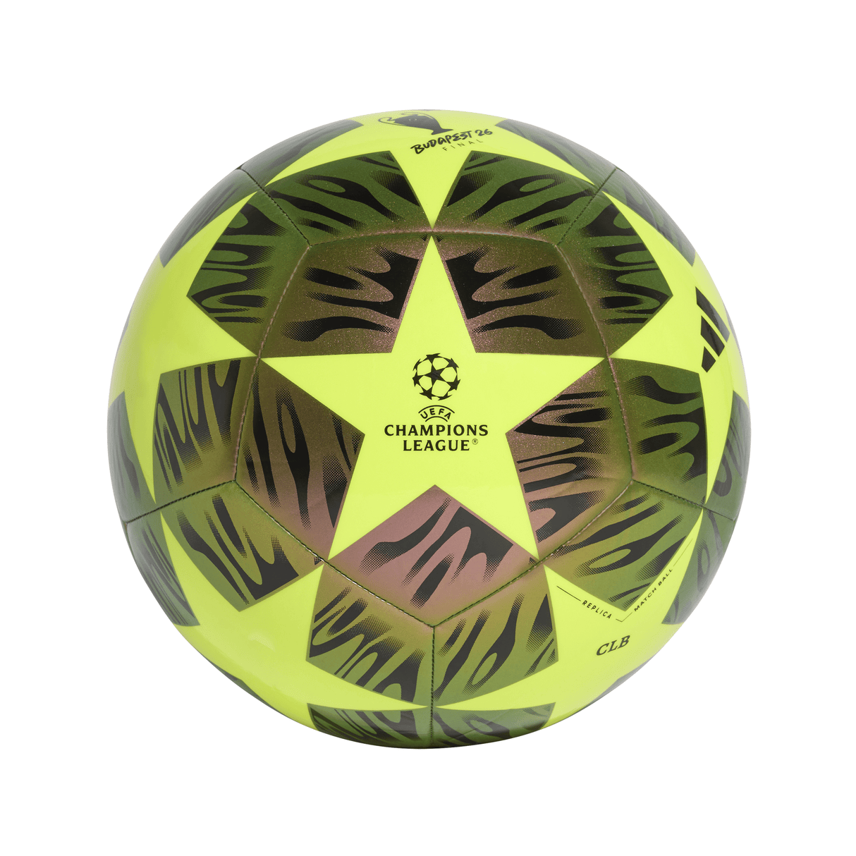 adidas UEFA Champions League Final Club Soccer Ball - Black/Yellow - Best Buy Soccer