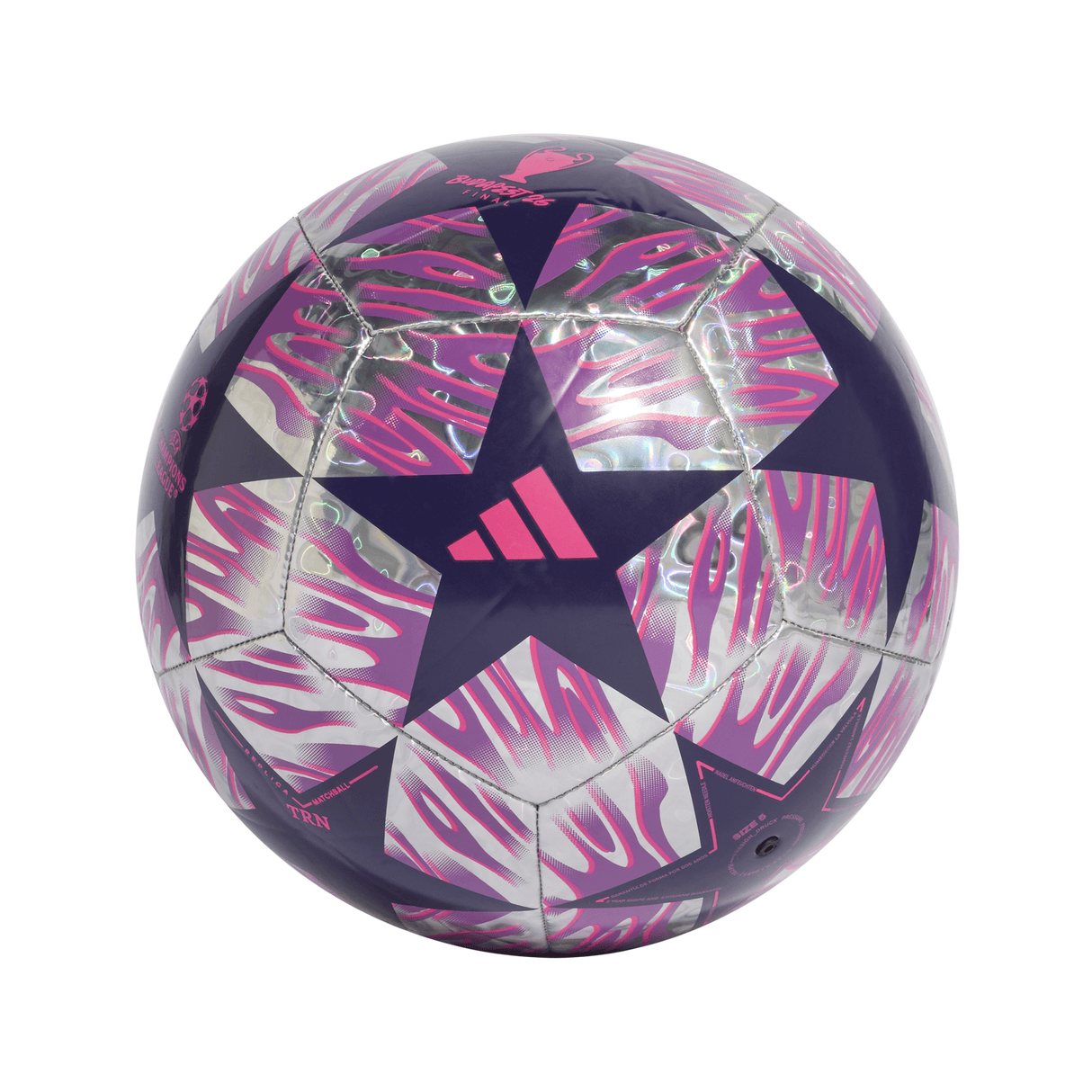 adidas UEFA Champions League Training Foil Soccer Ball 25/26 - Multicolor/Purple - Best Buy Soccer