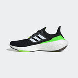 adidas Ultraboost 22 Black/White/Solar Green - Best Buy Soccer