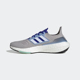 adidas Ultraboost 22 Grey/White/Lucid Blue - Best Buy Soccer
