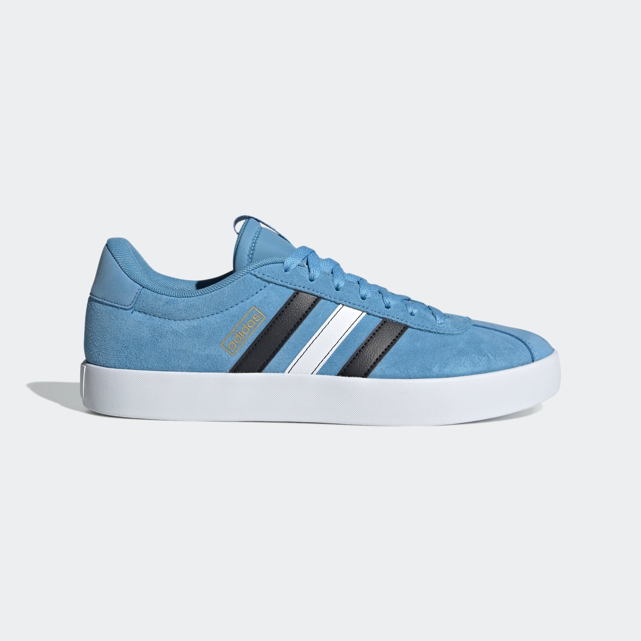 adidas VL Court 3.0 Shoes Light Blue/White/Black - Best Buy Soccer