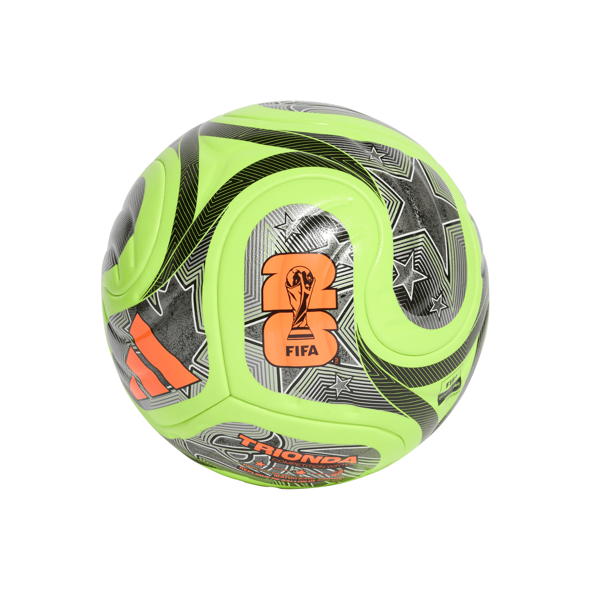 adidas WC Com WTR Soccer Ball - Lemon/Black/Iron - Best Buy Soccer