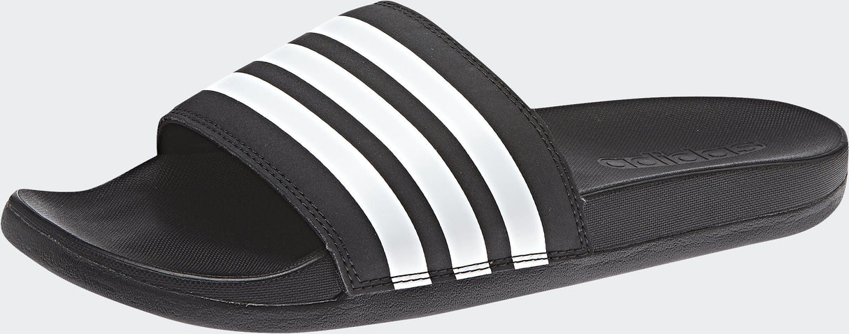 adidas Women's Adilette Comfort Slides Black/White - Best Buy Soccer