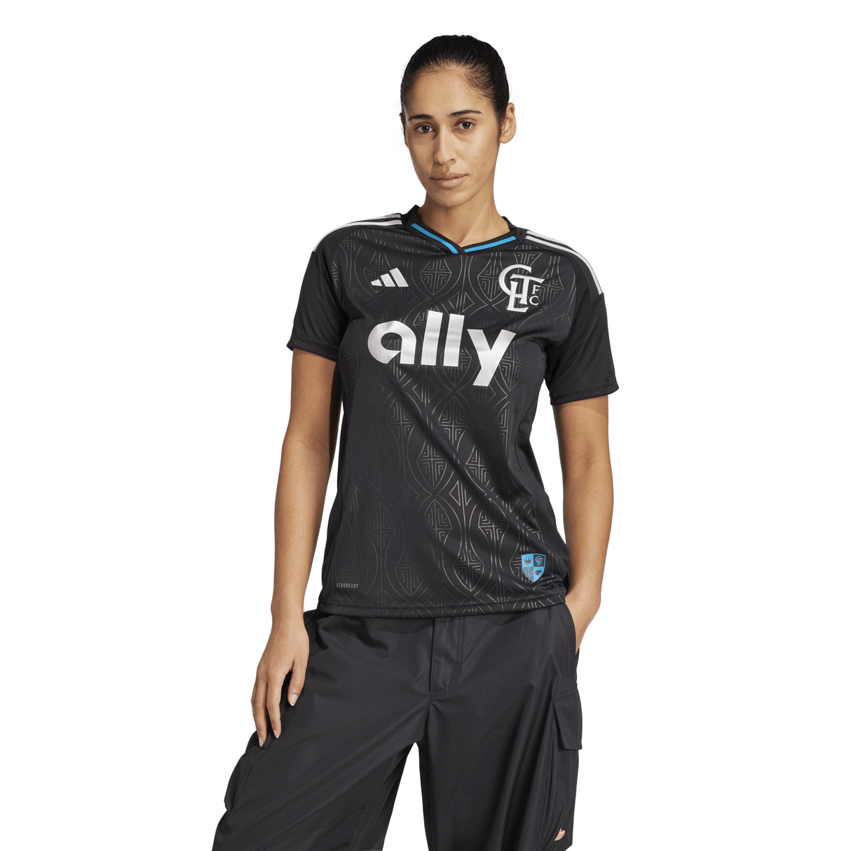 adidas Women's Charlotte Away Jersey 25 Black - Best Buy Soccer