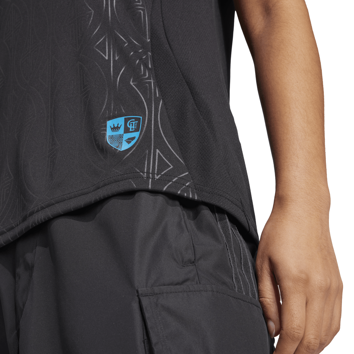 adidas Women's Charlotte Away Jersey 25 Black - Best Buy Soccer