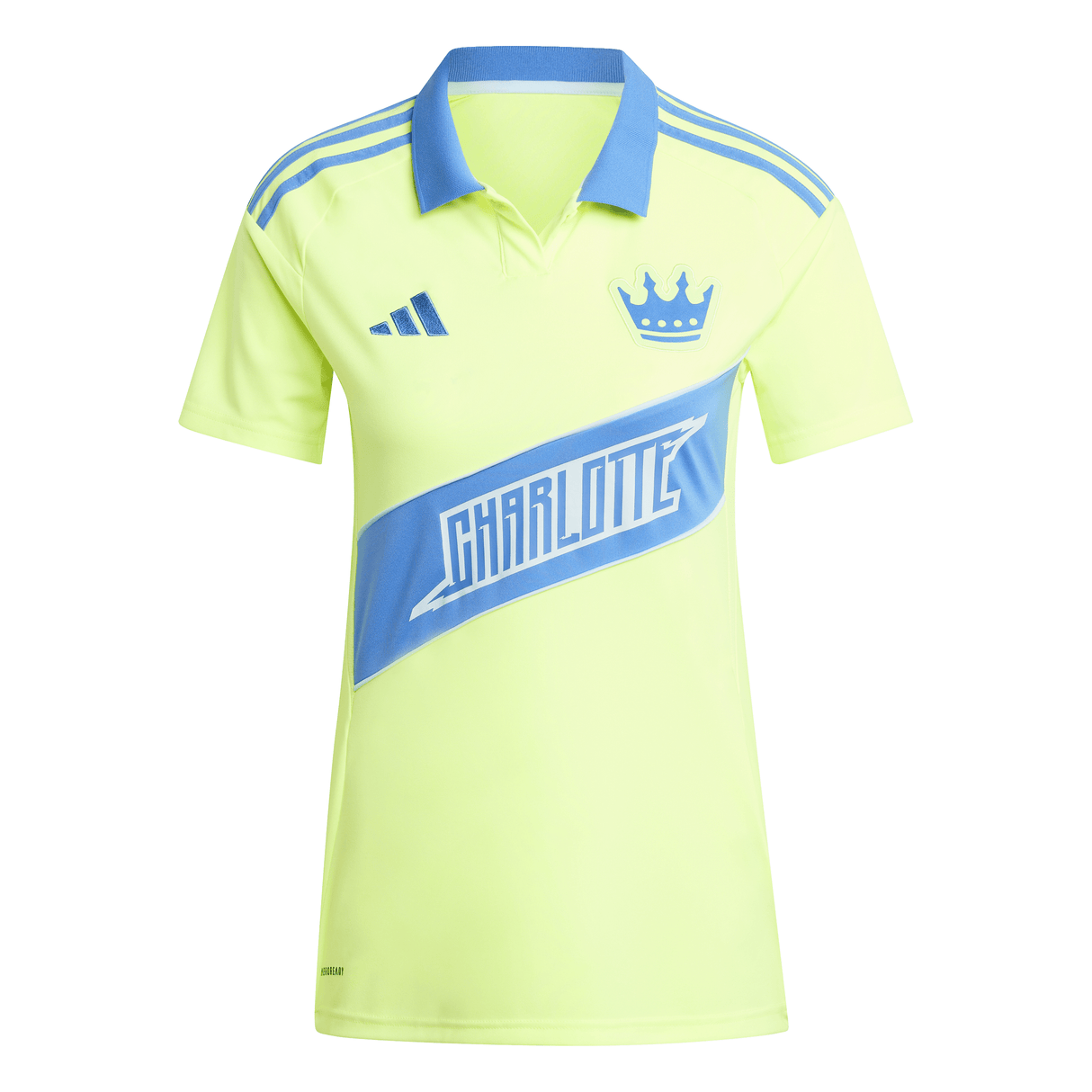 adidas Women's Charlotte FC Third Soccer Jersey 25/26 - Yellow - Best Buy Soccer