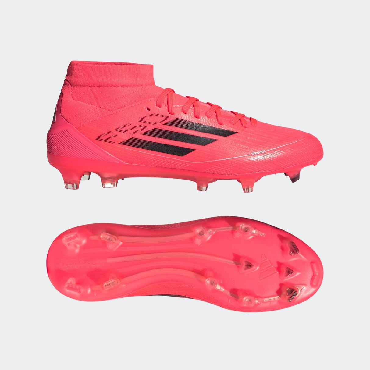 adidas Women's F50 Pro Mid - Cut Firm Ground Boots Turbo/Black/Platin Metallic - Best Buy Soccer
