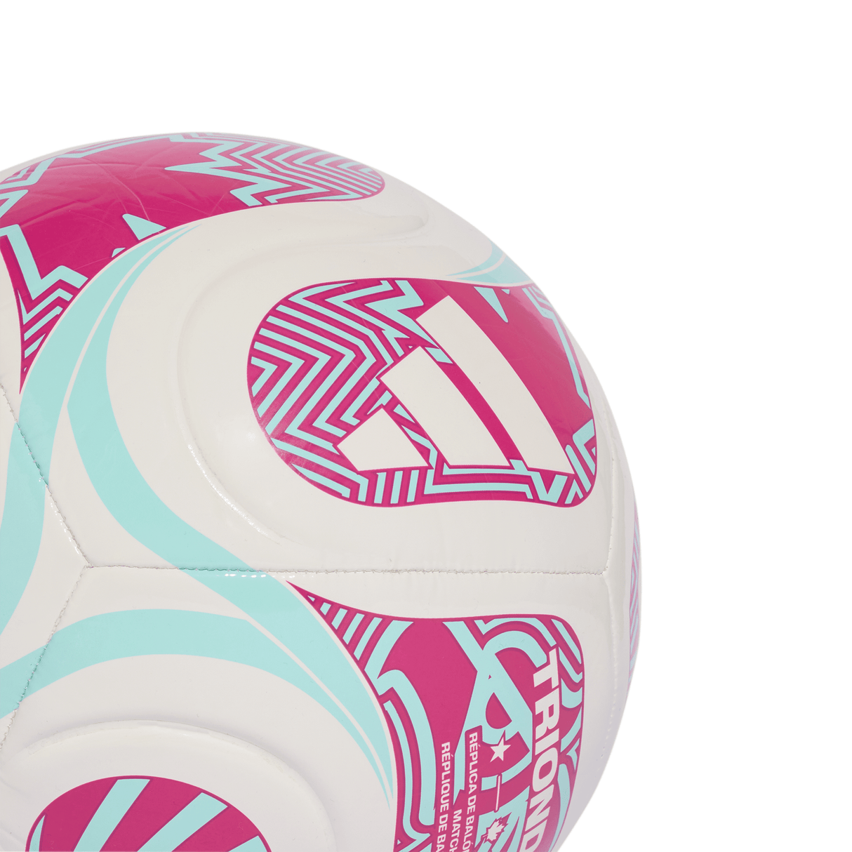 adidas World Cup 26 Trionda Club Soccer Ball - White/Pink - Best Buy Soccer