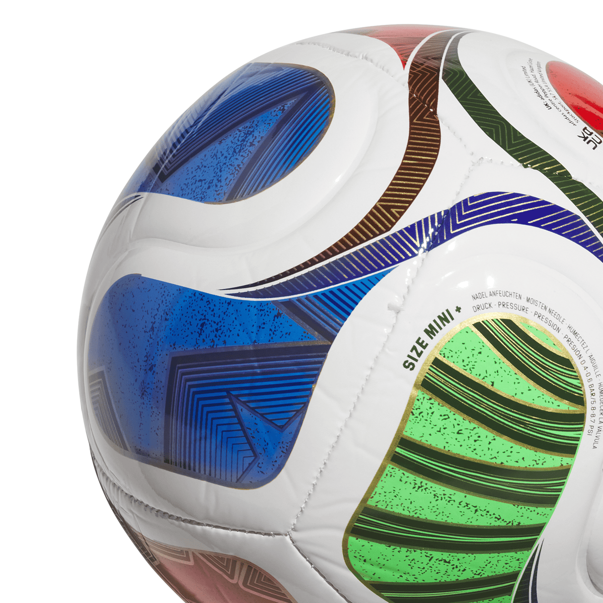 adidas World Cup 26 Trionda Mini+ Soccer Ball - White/Blue/Red - Best Buy Soccer