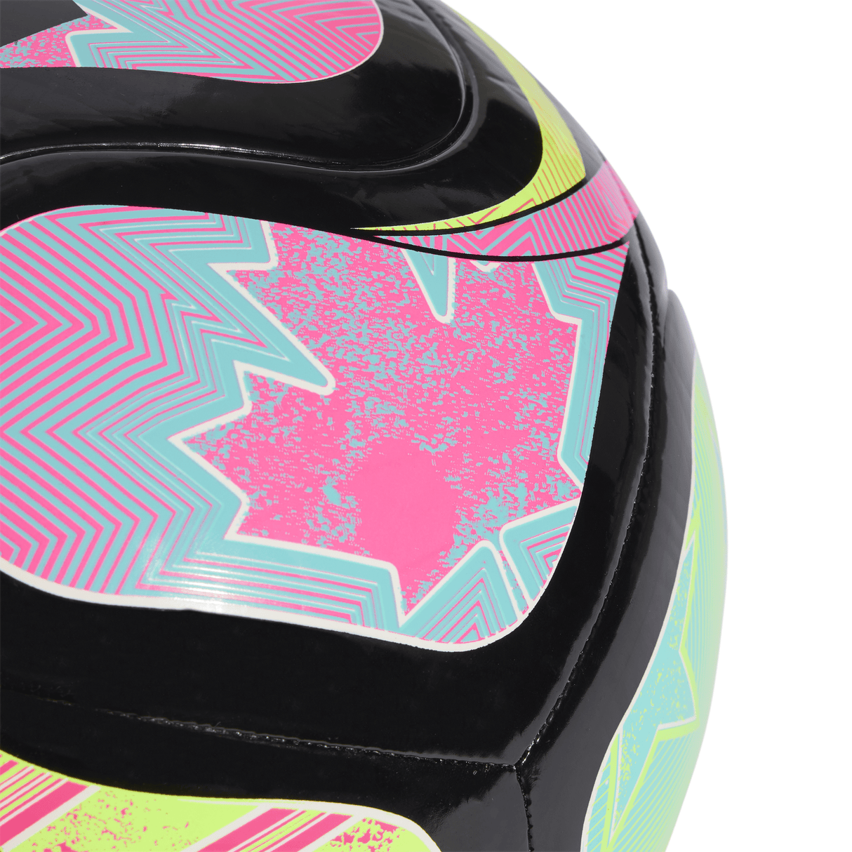 adidas World Cup 26 Trionda Pro Beach Soccer Ball - Black/Pink/Lemon - Best Buy Soccer