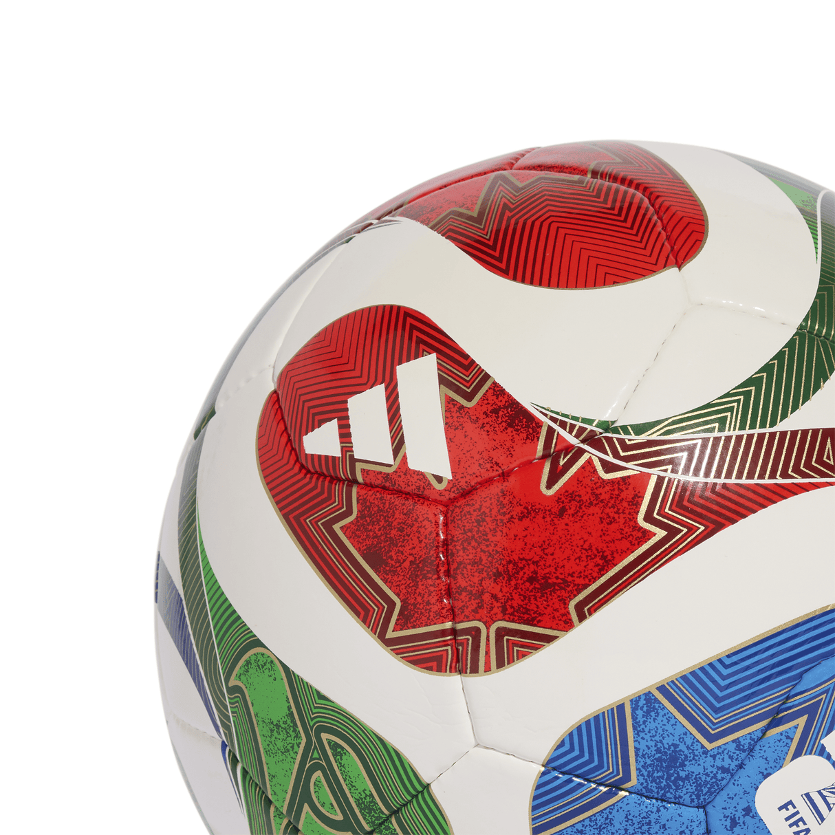 adidas World Cup 26 Trionda Pro Sala Soccer Ball - White/Blue/Red - Best Buy Soccer