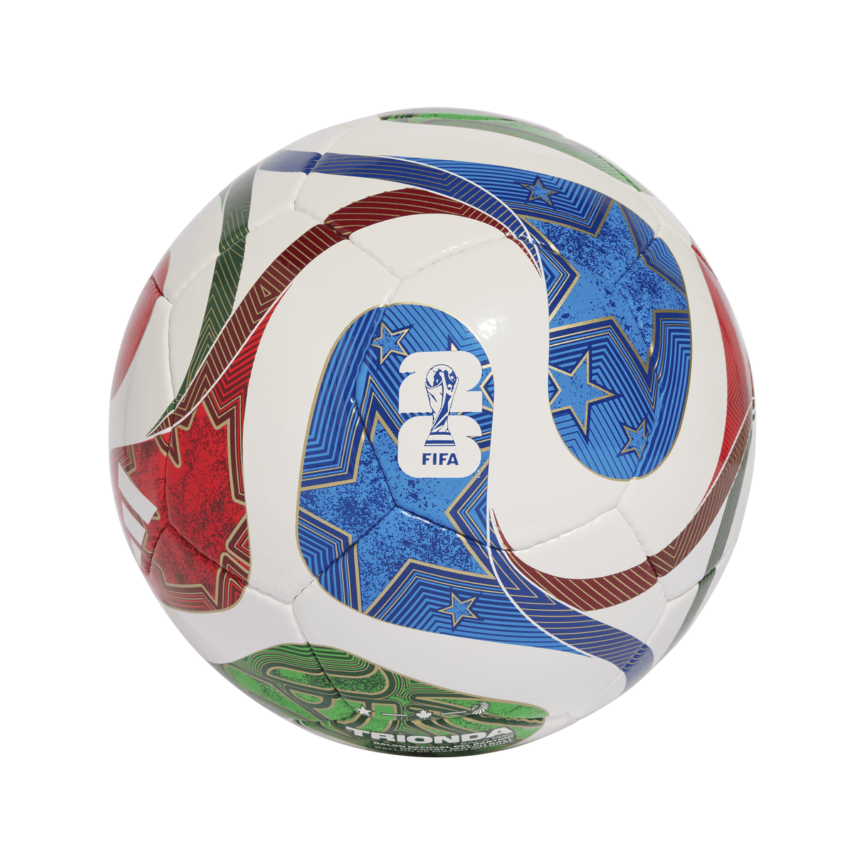adidas World Cup 26 Trionda Pro Sala Soccer Ball - White/Blue/Red - Best Buy Soccer