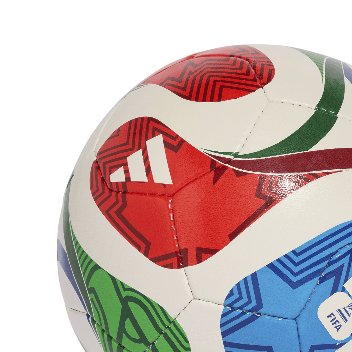 adidas World Cup 26 Trionda Training Sala Soccer Ball - White/Blue/Red - Best Buy Soccer