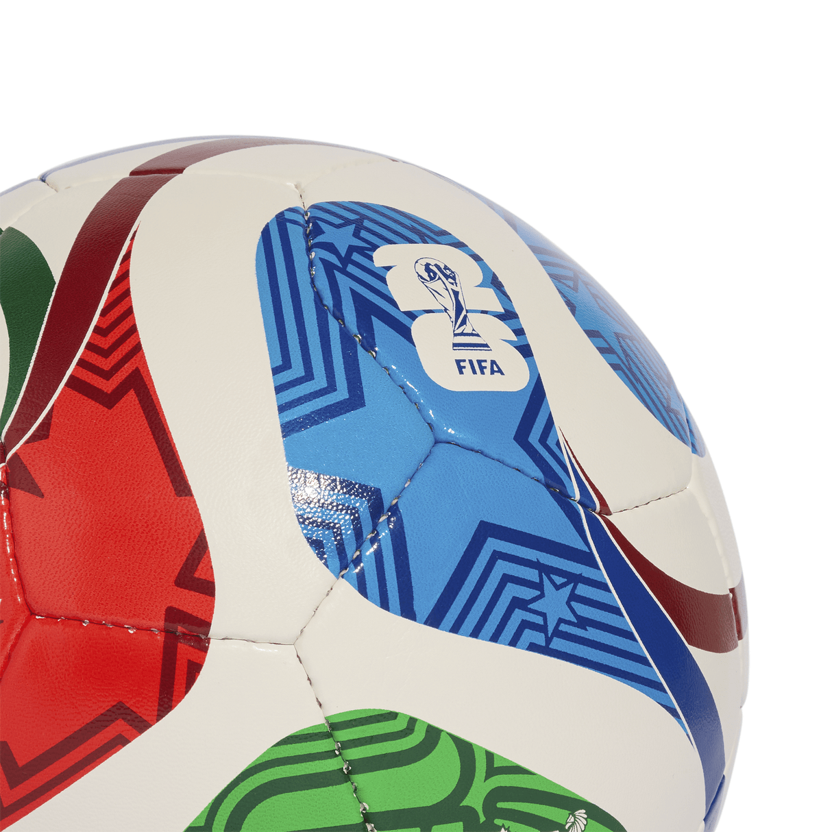 adidas World Cup 26 Trionda Training Sala Soccer Ball - White/Blue/Red - Best Buy Soccer