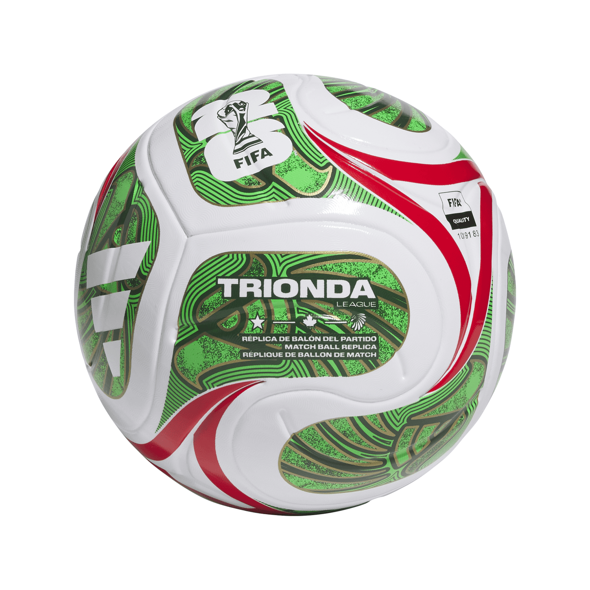 adidas World Cup League Mexico Soccer Ball - White/Red/Green - Best Buy Soccer