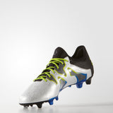 adidas X 15+ SL FG/AG Multi - Groud Soccer Cleats - White/Black/Shock Blue - Best Buy Soccer