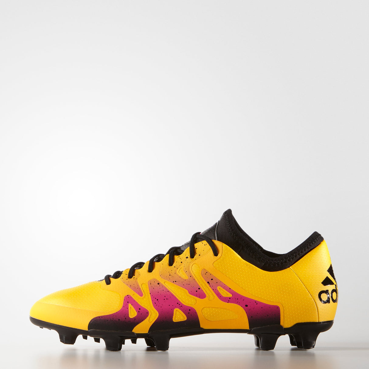adidas X 15.1 FG/AG Multi - Ground Soccer Cleats - Solar Gold/Black/Shock Pink - Best Buy Soccer
