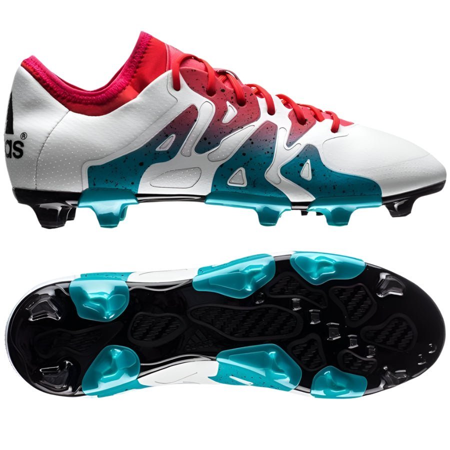 adidas X 15.1 FG/AG Multi - Ground Women's Soccer Cleats - White/Shock Green/Black - Best Buy Soccer