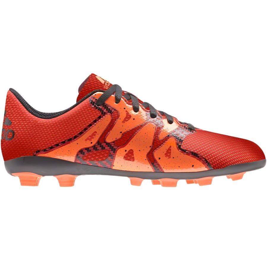 adidas X 15.4 FxG Firm Ground Youth Soccer Cleats - Bold Orange/White/Solar Orange - Best Buy Soccer
