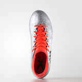 adidas X 16.3 TF Turf Youth Soccer Cleats - Silver Metallic/Black/Solar Red - Best Buy Soccer