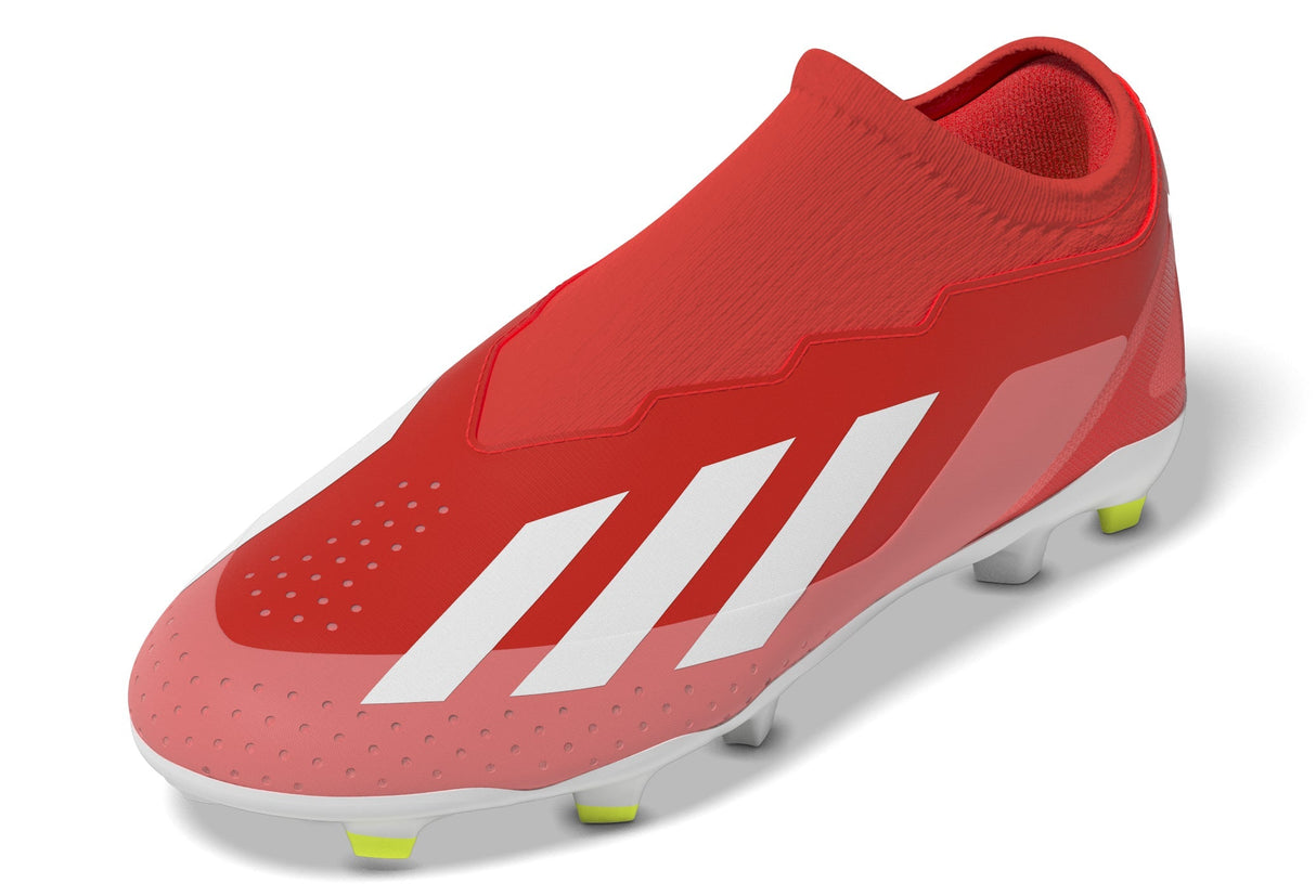 adidas X Crazyfast League Laceless FG Junior Firm Ground Soccer Cleats - Best Buy Soccer
