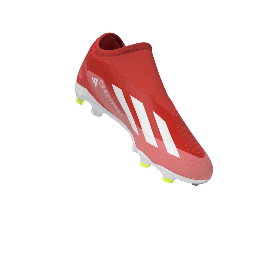 adidas X Crazyfast League Laceless FG Junior Firm Ground Soccer Cleats - Best Buy Soccer