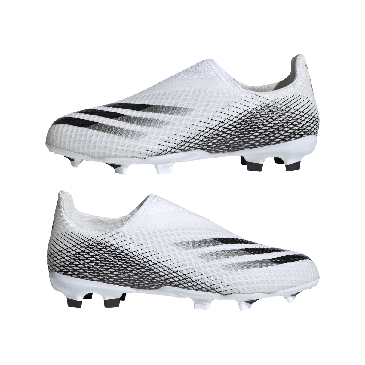 adidas X Ghosted.3 Laceless Firm Ground Boots -White/Blac - Best Buy Soccer
