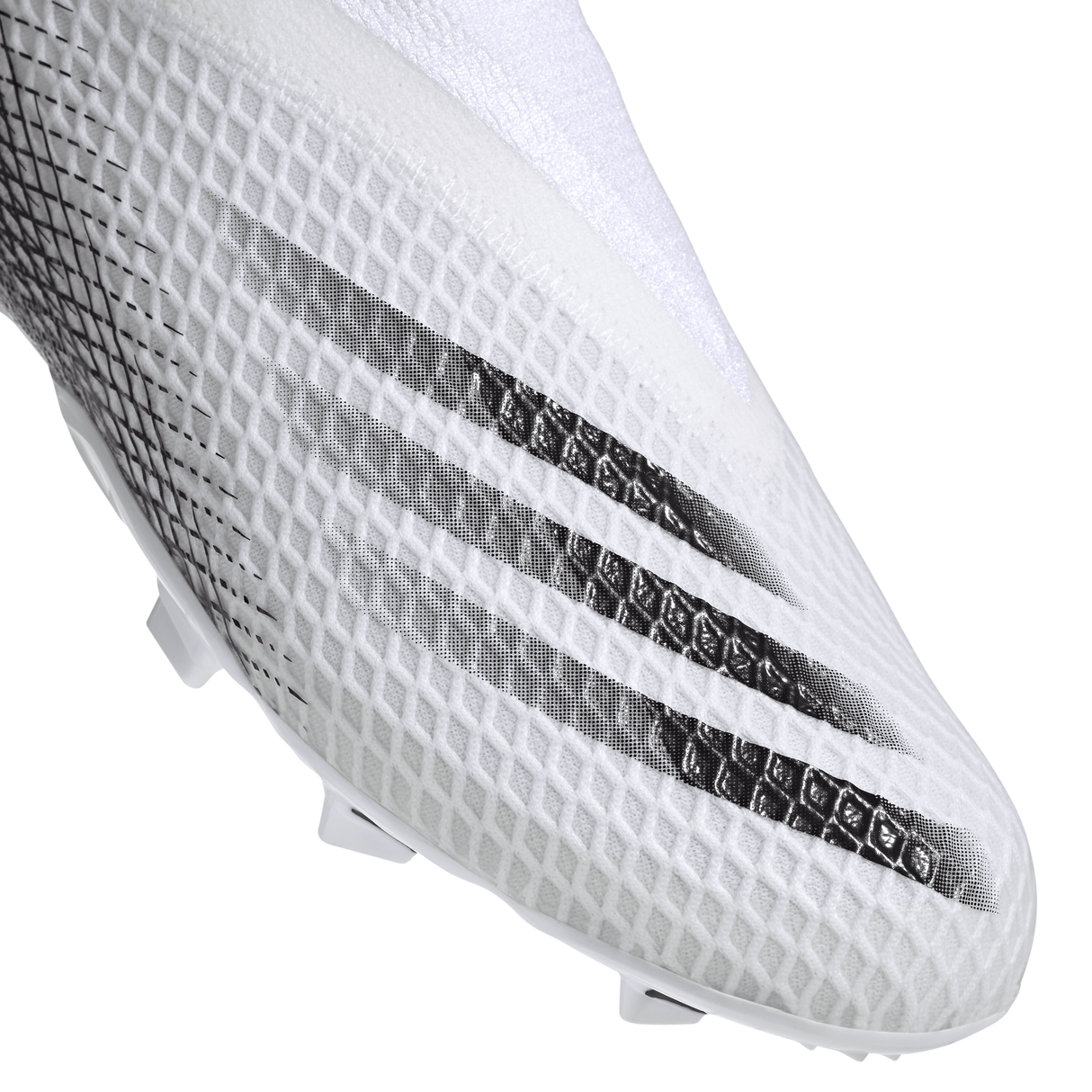 adidas X Ghosted.3 Laceless Firm Ground Boots -White/Blac - Best Buy Soccer