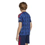 adidas Youth Arsenal Away Soccer Jersey 25/26 - Blue - Best Buy Soccer