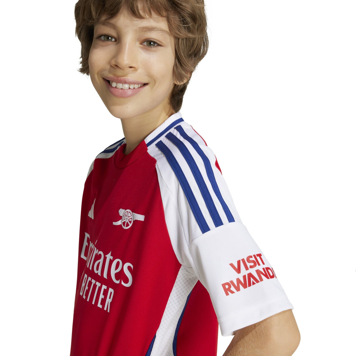 adidas Youth Arsenal Home Jersey 24/25 Scarlet/White - Best Buy Soccer