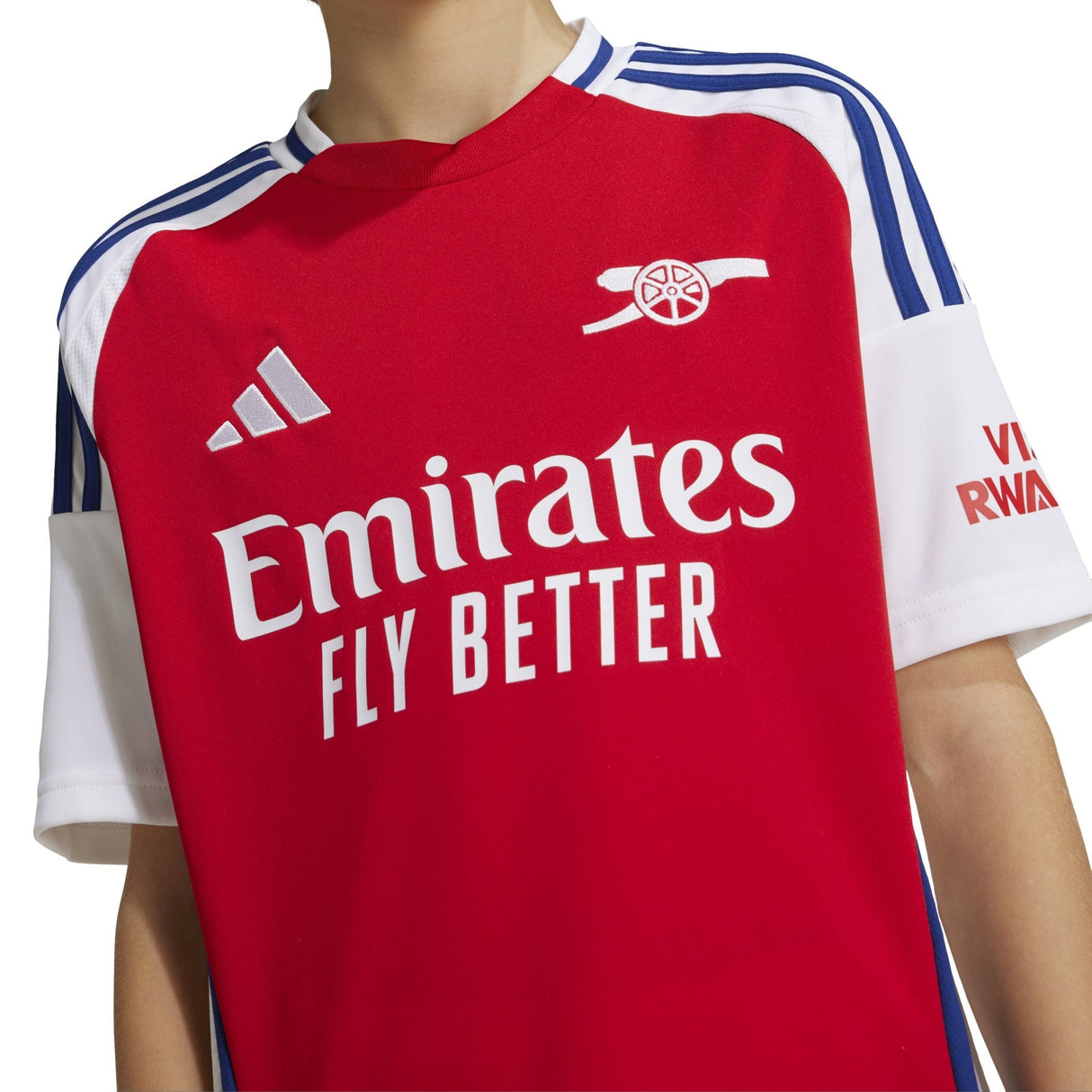 adidas Youth Arsenal Home Jersey 24/25 Scarlet/White - Best Buy Soccer