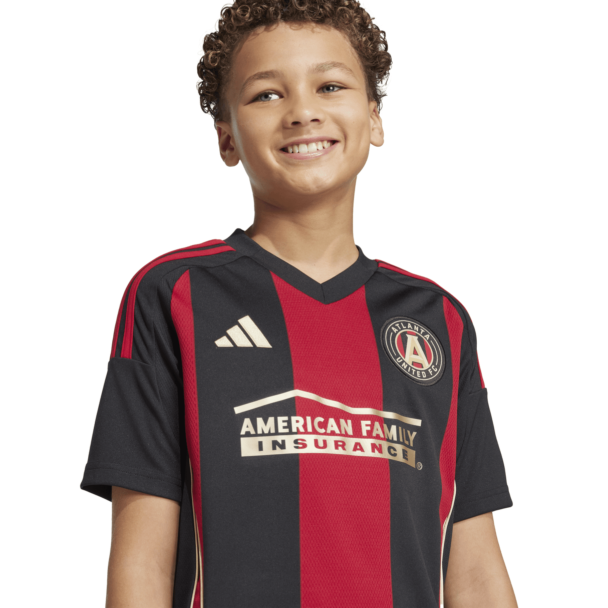 adidas Youth Atlanta United Home Jersey 25 Black - Best Buy Soccer