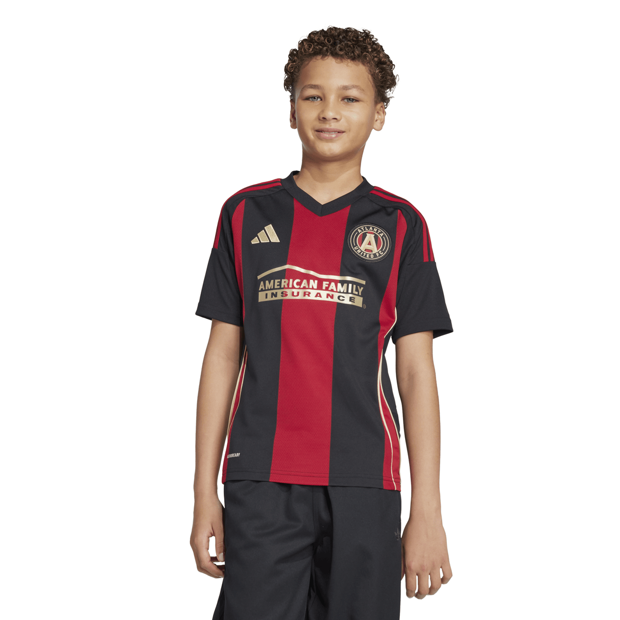 adidas Youth Atlanta United Home Jersey 25 Black - Best Buy Soccer