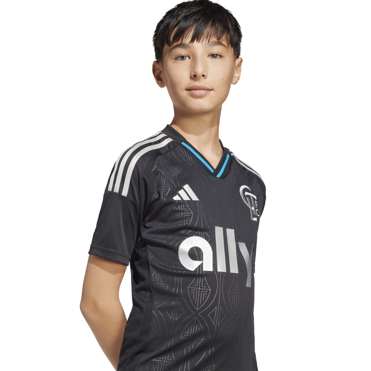 adidas Youth Charlotte Away Jersey 25 Black - Best Buy Soccer
