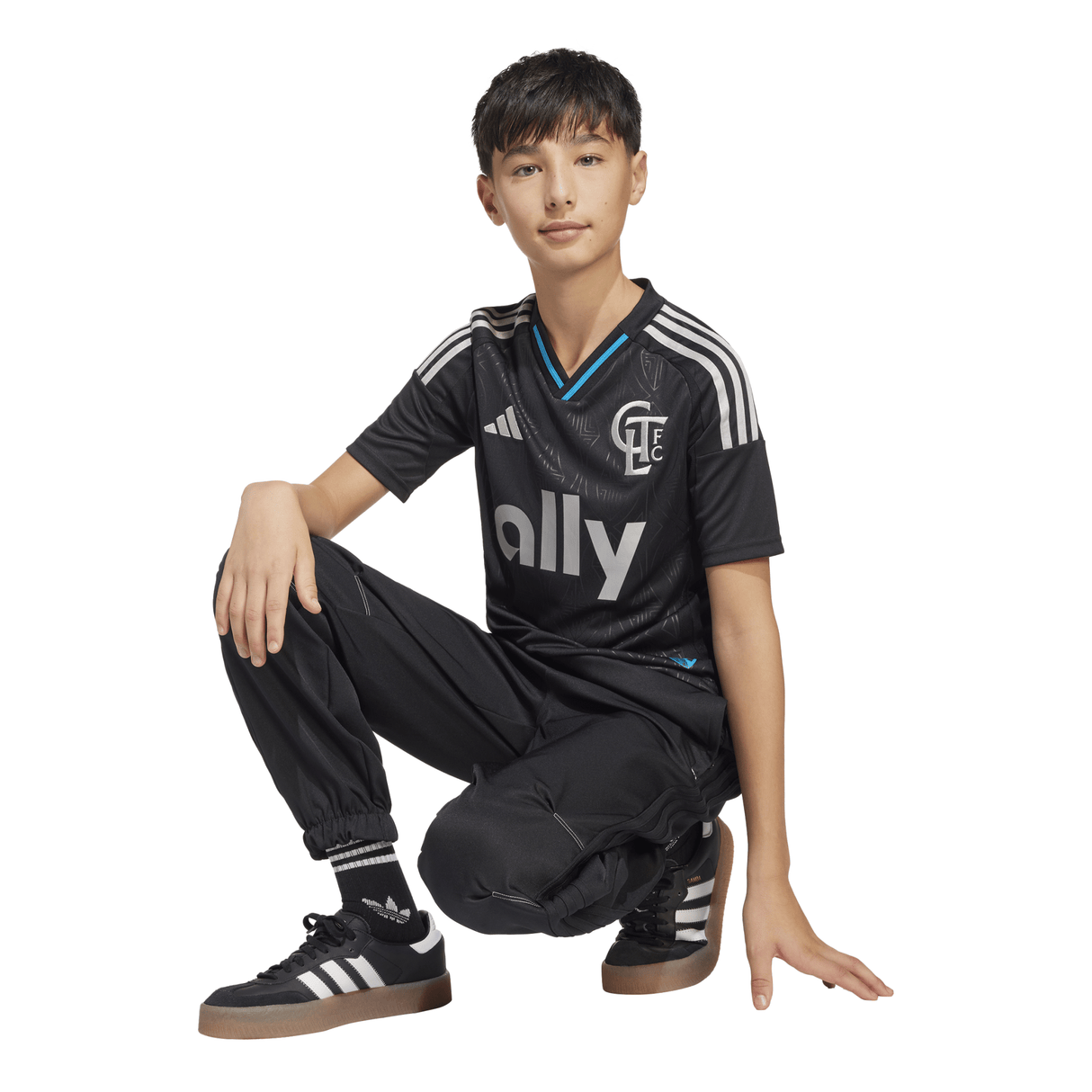 adidas Youth Charlotte Away Jersey 25 Black - Best Buy Soccer