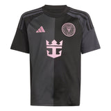 adidas Youth Inter Miami CF Messi Away Jersey 24/25 Black - Best Buy Soccer